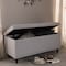 Baxton Studio Kaylee Beige Upholstered Button-Tufting Storage Ottoman Bench 128-7054 - alternate 3